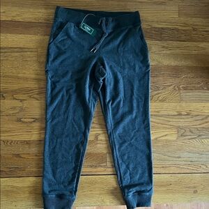 L.L. Bean Ultrasoft Charcoal Joggers
